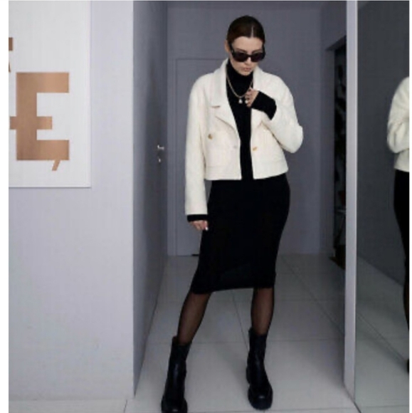 Zara Cropped Blazer BNWT XXL - Picture 16 of 16